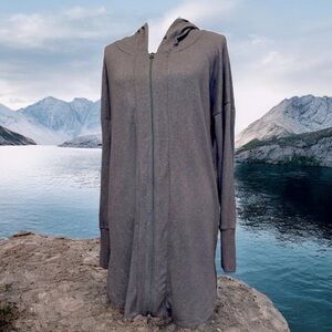 Designer Joe’s jeans gray cardigan jacket women’s size Large